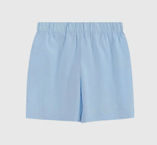 Load image into Gallery viewer, Light Blue Easter Smocked T-Shirt and Shorts Set - Image #3
