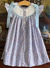 Load image into Gallery viewer, I Love Dad Floral Smocked Dress - Image #2
