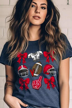 Load image into Gallery viewer, Coquette Football Graphic Tee - Image #8
