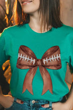 Load image into Gallery viewer, Coquette Football Bow Graphic T Shirts - Image #20
