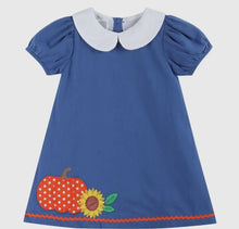 Load image into Gallery viewer, Preorder ETA 7/15-8/15-Blue Pumpkin
Sunflower Collared Dress - Image #1
