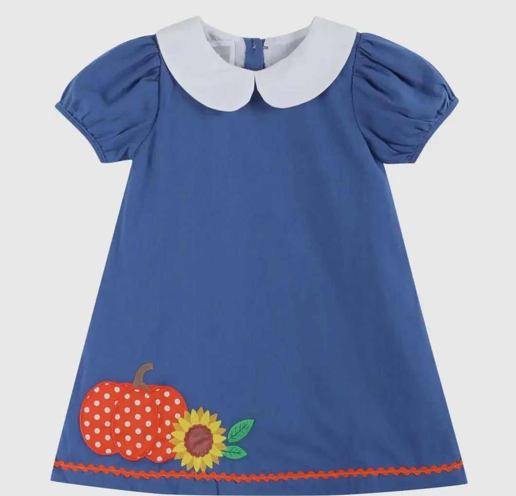 Preorder ETA 7/15-8/15-Blue Pumpkin
Sunflower Collared Dress - Image #1