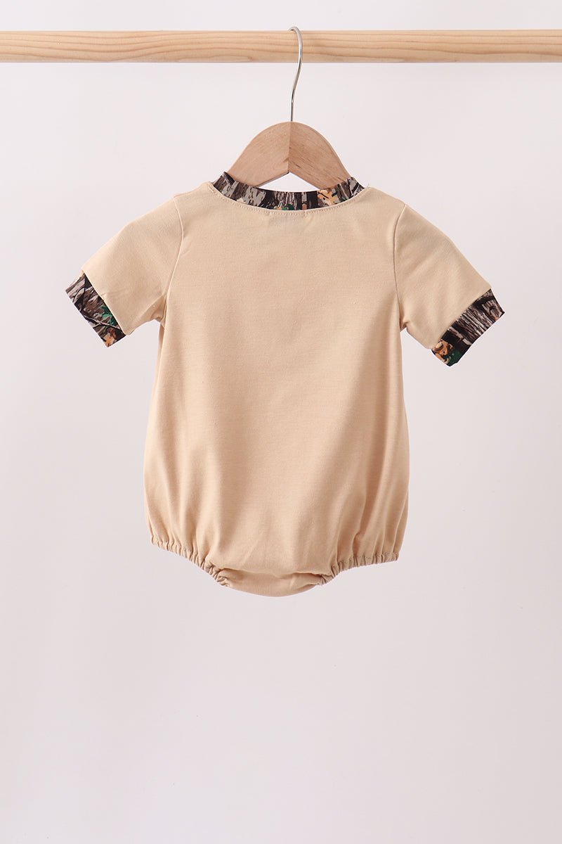 Camo Duck Embroidered Bubble - Abbies Place
