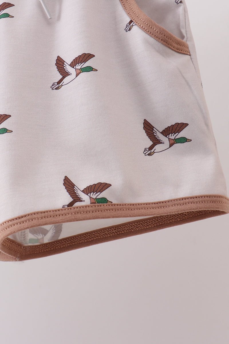 Camo Duck Embroidered Set - Abbies Place