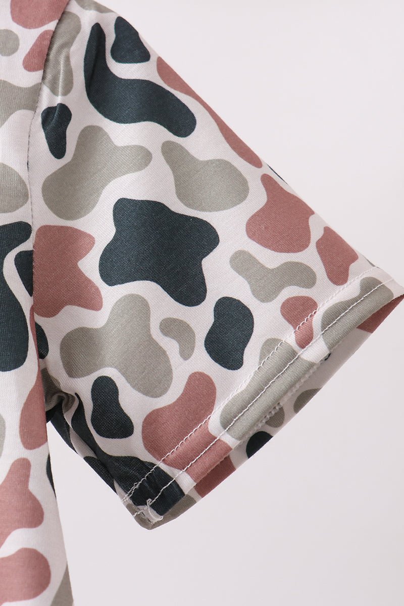 Camo Duck Embroidered Set - Abbies Place