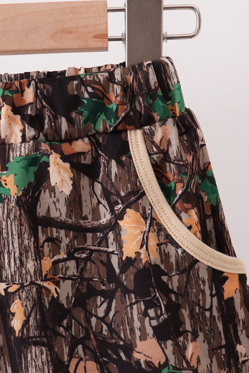 Camo Duck Embroidered Set - Abbies Place