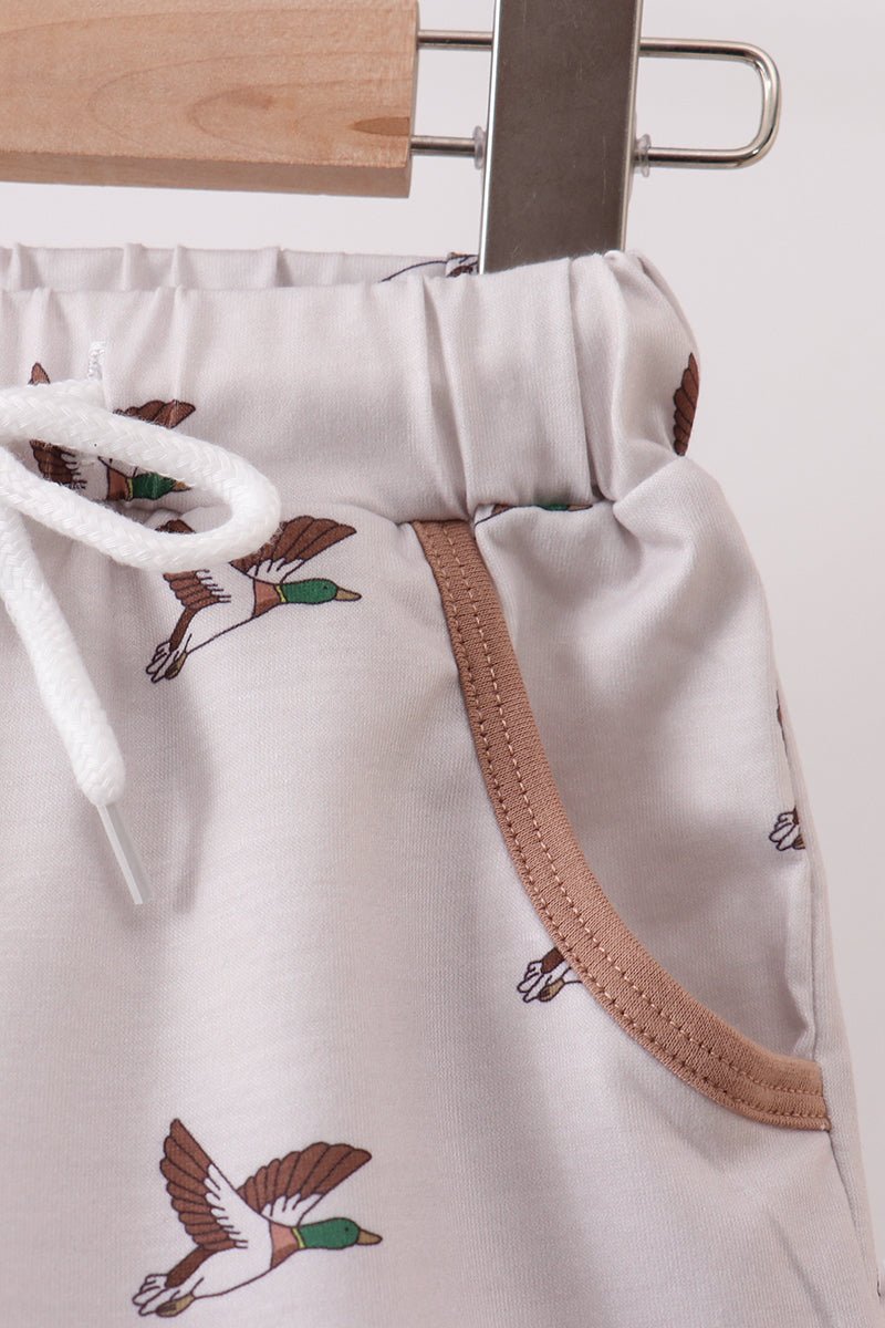 Camo Duck Embroidered Set - Abbies Place