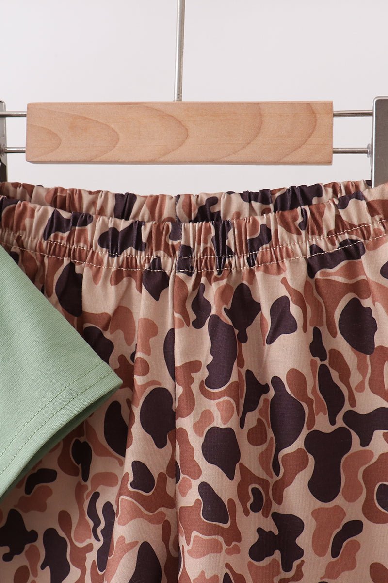 Camo Duck Embroidered Set - Abbies Place