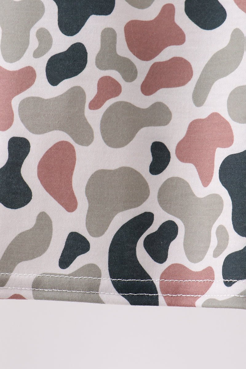 Camo Duck Embroidered Set - Abbies Place
