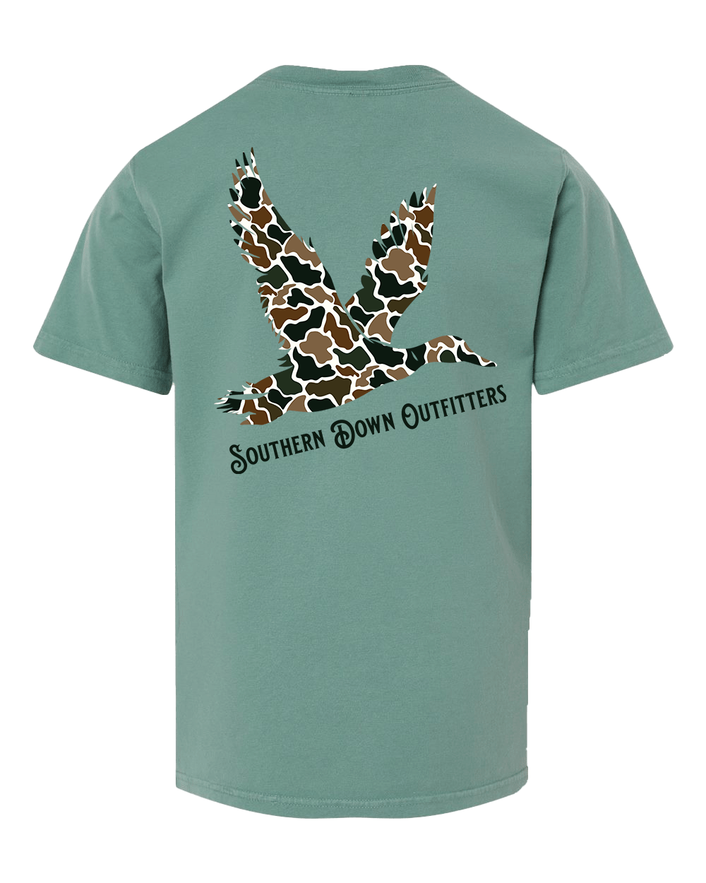 Camo Mallard Youth Tee - Abbies Place