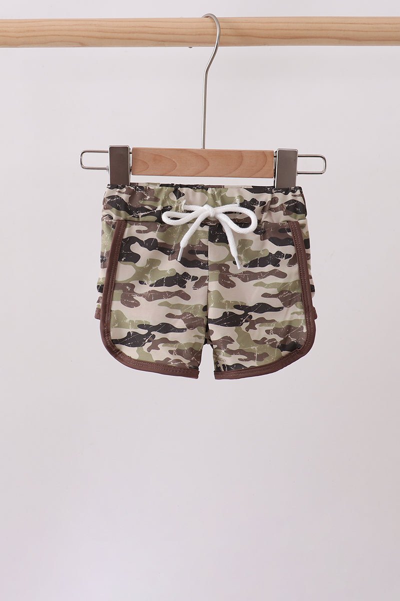 Camo UPF Swim Trunks - Abbies Place