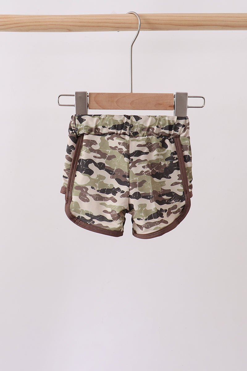 Camo UPF Swim Trunks - Abbies Place