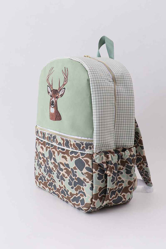 Camouflage deer print backpack - Abbies Place