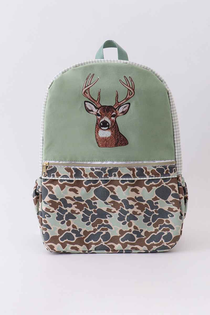 Camouflage deer print backpack - Abbies Place