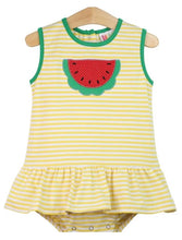 Load image into Gallery viewer, Watermelon Applique Girl Romper - Image #1
