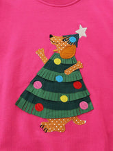 Load image into Gallery viewer, Children&#39;s Christmas Tree Applique Sweatshirt
