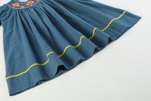 Load image into Gallery viewer, Cobalt Blue Turkey Bishop Dress
