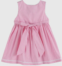 Load image into Gallery viewer, Pink Gingham Bunny Family Button Dress - Image #2
