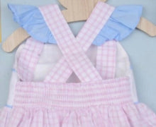 Load image into Gallery viewer, I Love Dad Hand Smocked Sundress - Image #3
