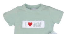 Load image into Gallery viewer, I Love Mom Hand Smocked Boy Set - Image #1
