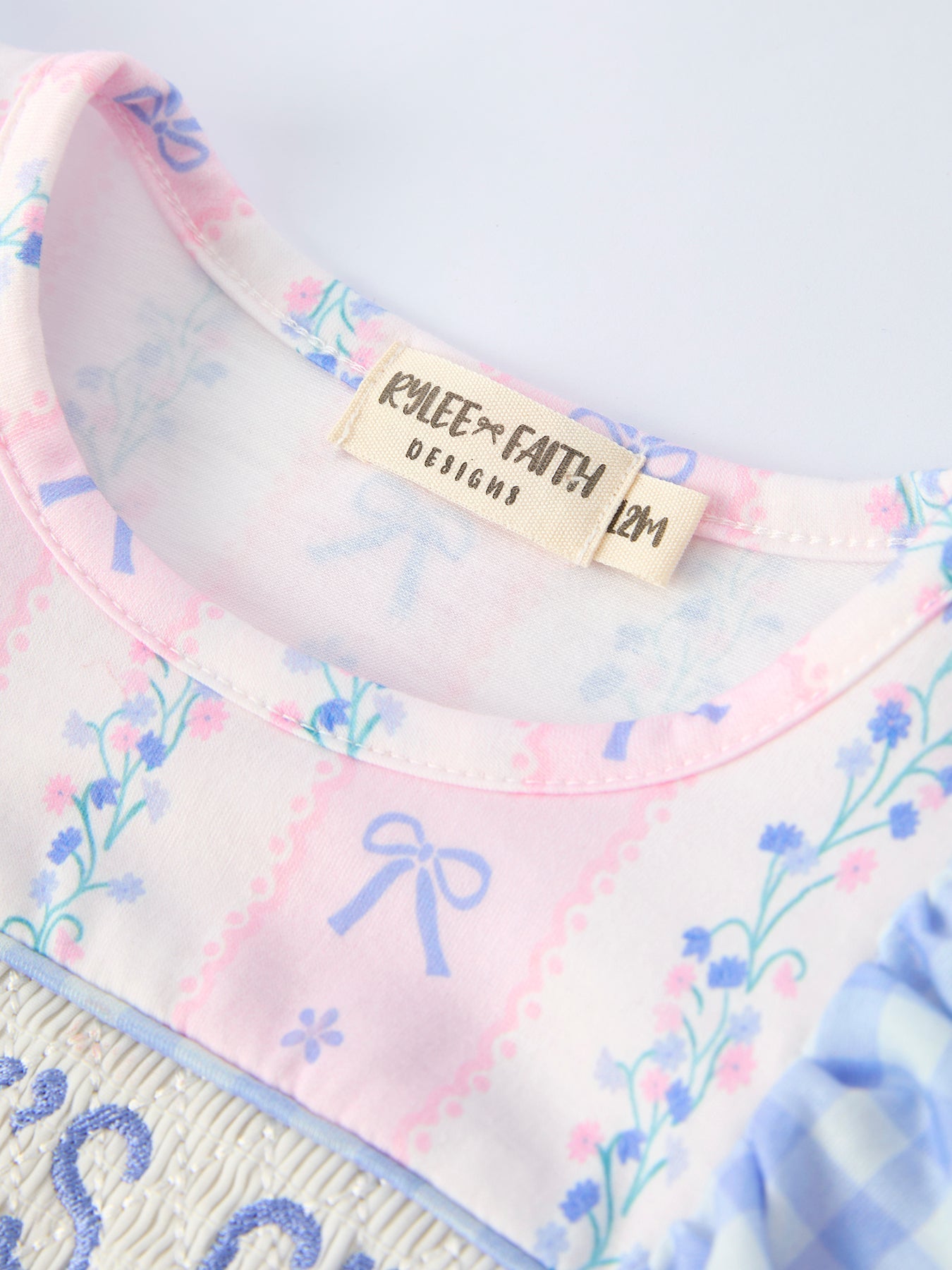 “DADDY'S GIRL” Smocked Plaid Baby Girls Romper - Abbies Place