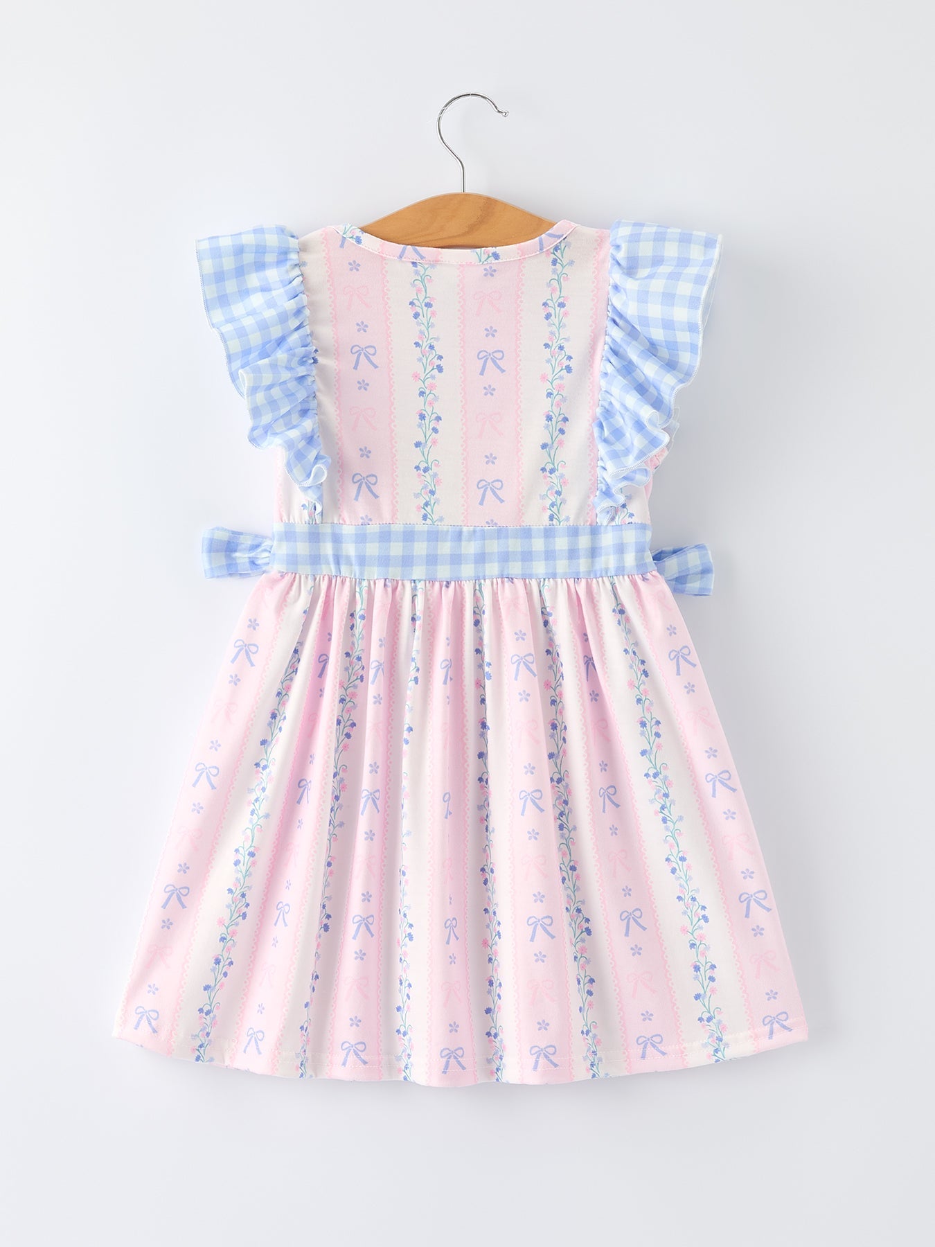 “DADDY'S GIRL” Smocked Plaid Girls Dress - Abbies Place