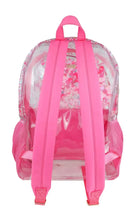 Load image into Gallery viewer, Pink Party Confetti Pink Clear Backpack - Image #2
