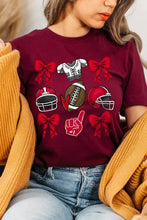 Load image into Gallery viewer, Coquette Football Graphic Tee - Image #11
