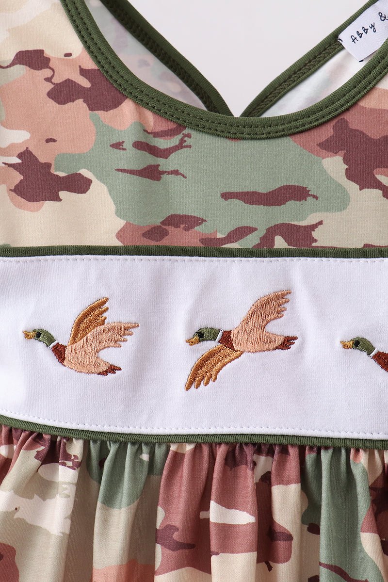 Duck Camo Embroidered Bloomer Set - Abbies Place