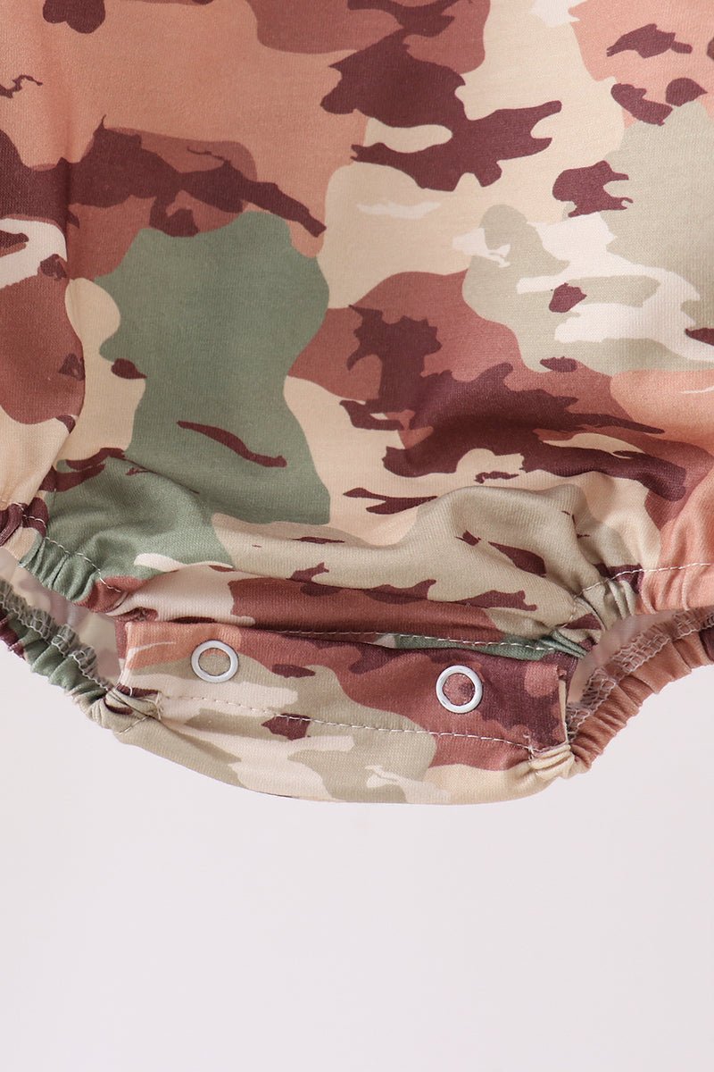 Duck Camo Embroidered Bubble - Abbies Place
