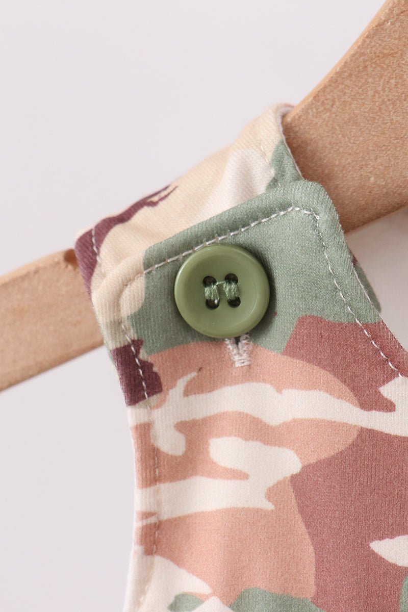 Duck Camo Embroidered Bubble - Abbies Place