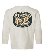 Load image into Gallery viewer, Duck Camo Toddler LS Tee

