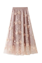 Load image into Gallery viewer, Floral lace midi skirt - Image #1
