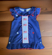 Load image into Gallery viewer, Independence Day Embroidery Girl Dress - Image #4
