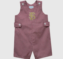 Load image into Gallery viewer, Florida State Seminoles
Maroon Gingham Jon Jon - Image #1
