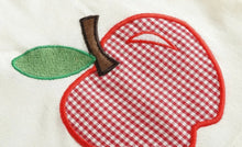 Load image into Gallery viewer, Red Gingham Apple Applique
Sleeveless Top and Bloomers - Image #2
