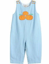 Load image into Gallery viewer, Blue Pumpkin Overalls - Image #1
