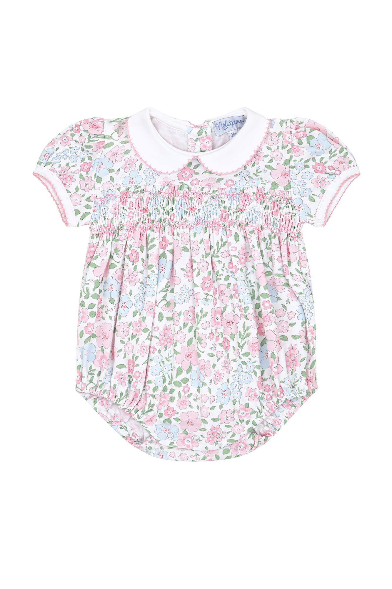 English Garden Smocked Bubble - Abbies Place