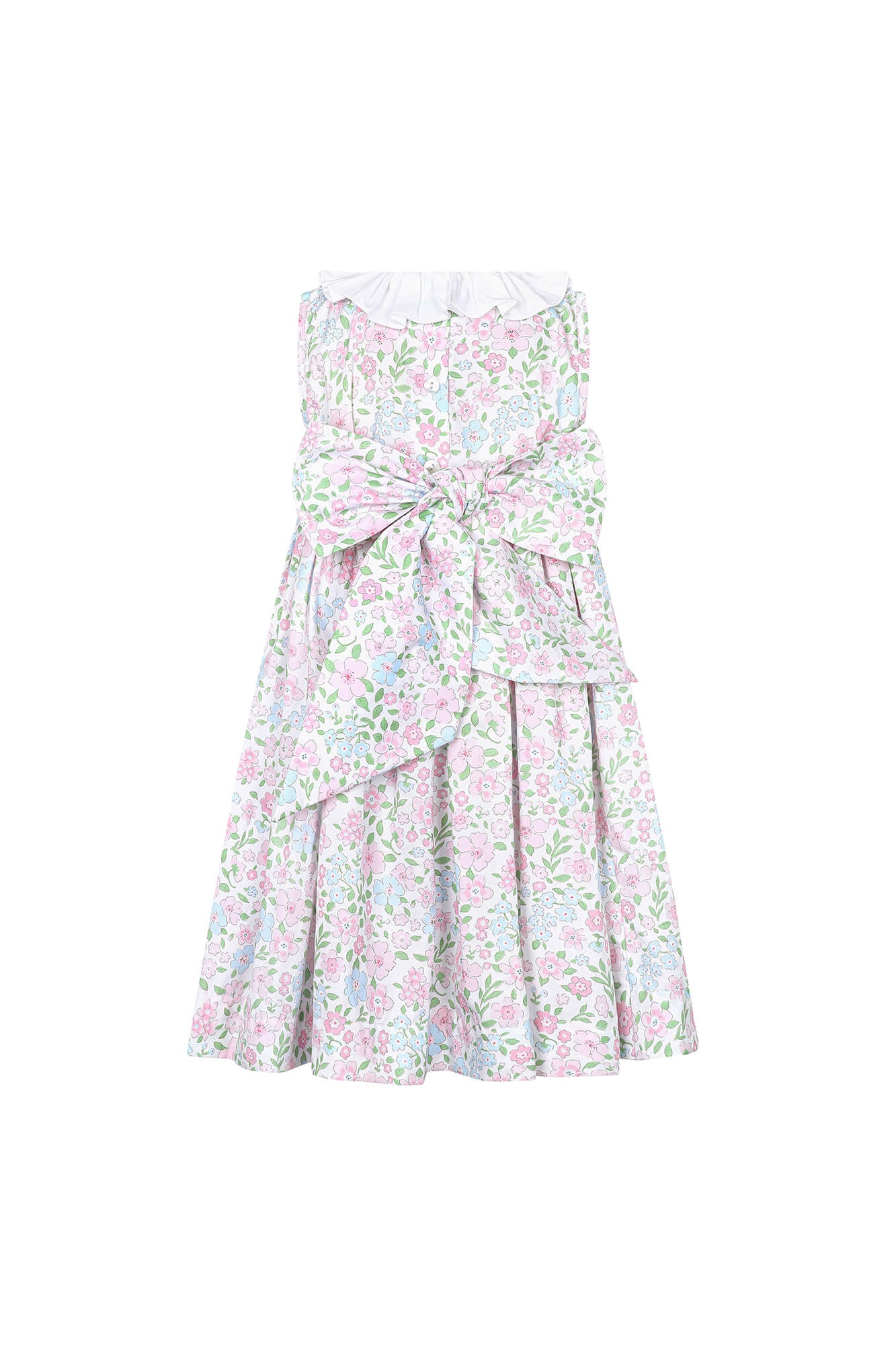 English Garden Woven Spring Dress - Abbies Place