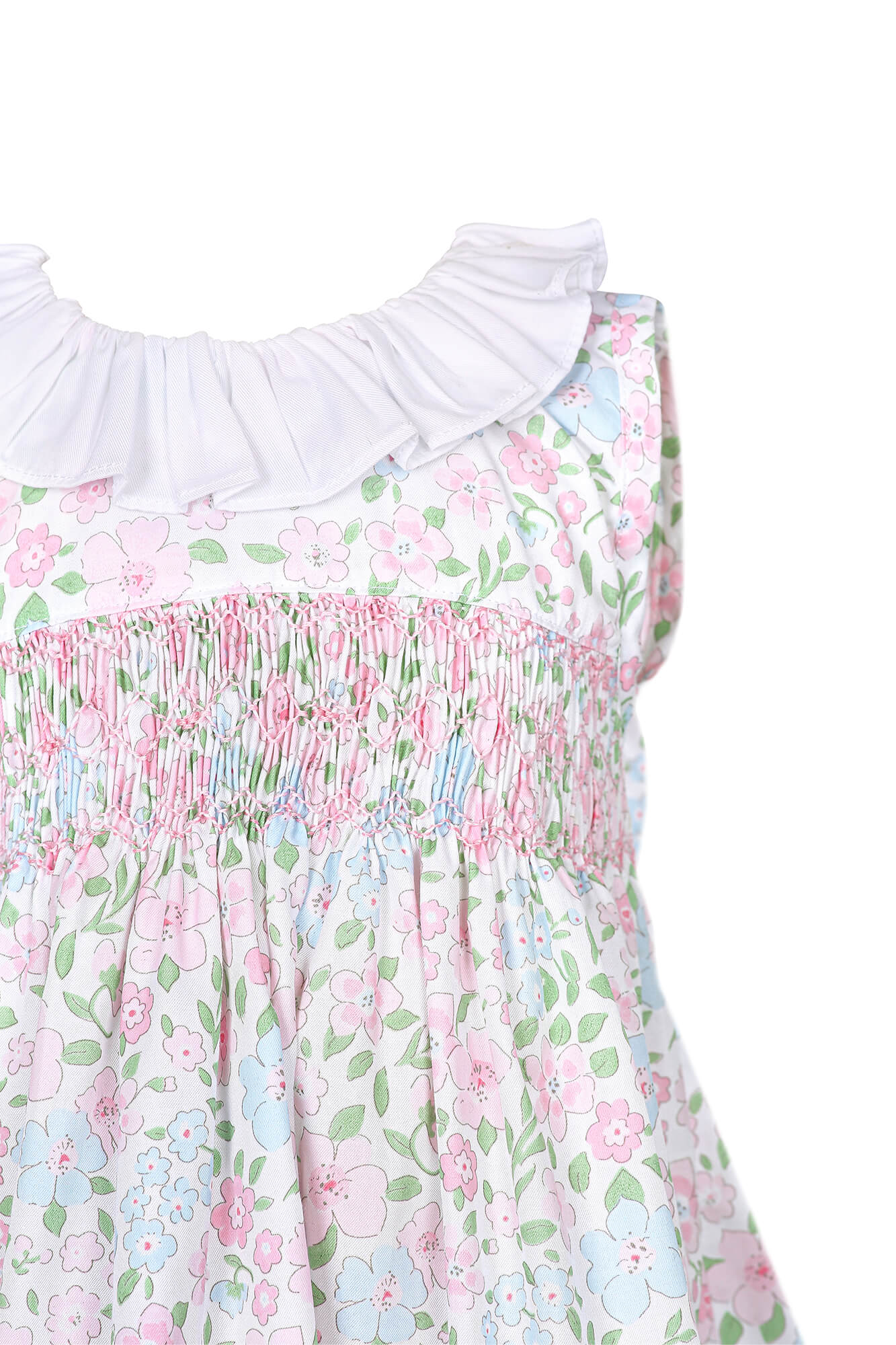 English Garden Woven Spring Dress - Abbies Place