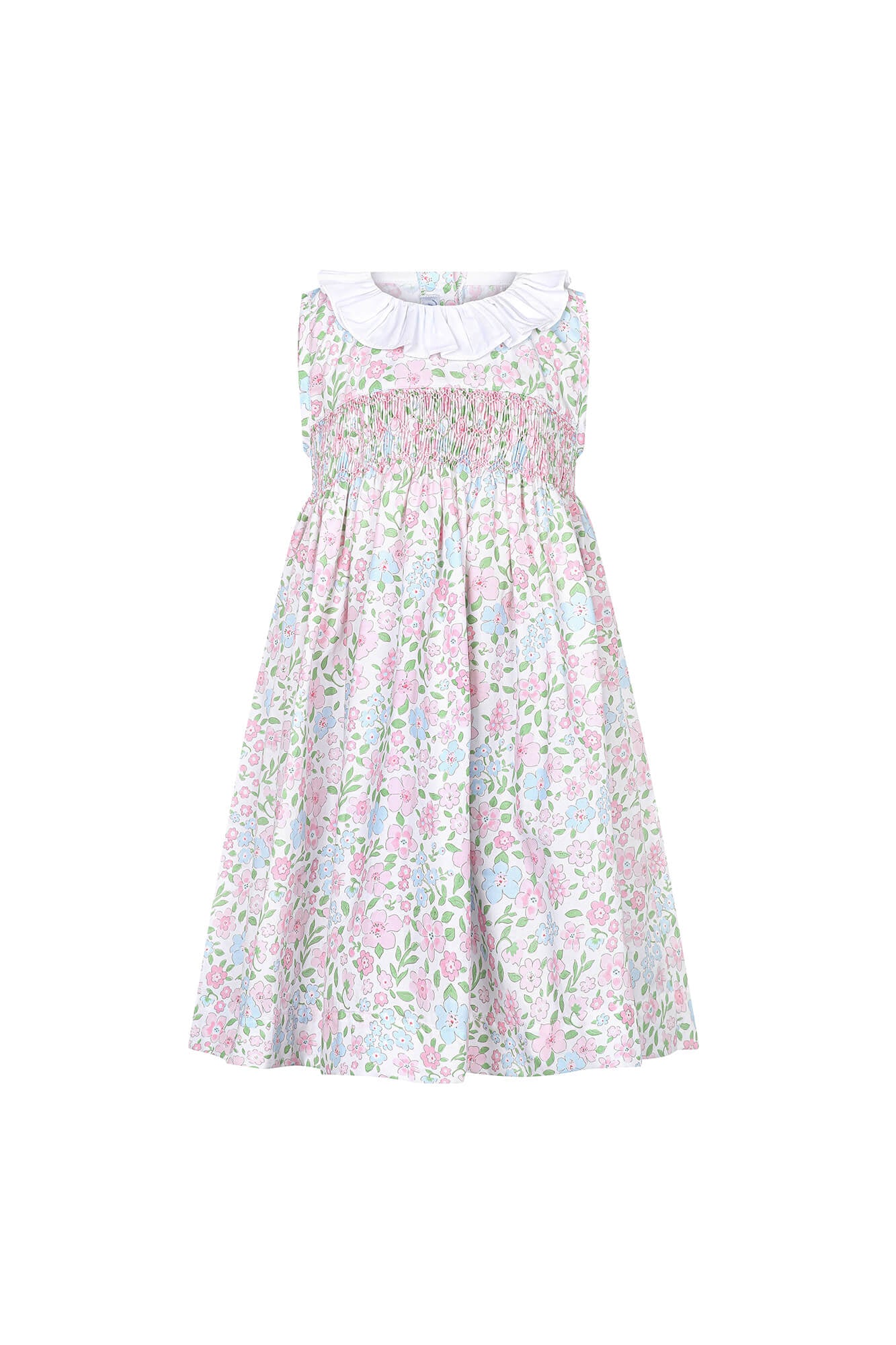 English Garden Woven Spring Dress - Abbies Place