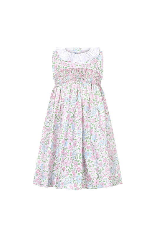 English Garden Woven Spring Dress - Abbies Place