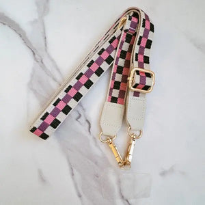 Checkered Crossbody Phone Lanyard - Image #6