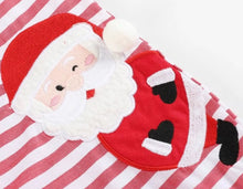 Load image into Gallery viewer, Red and White Santa Overalls - Image #2
