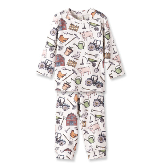 Farmer's Market Kids Bamboo Pajama Set - Abbies Place