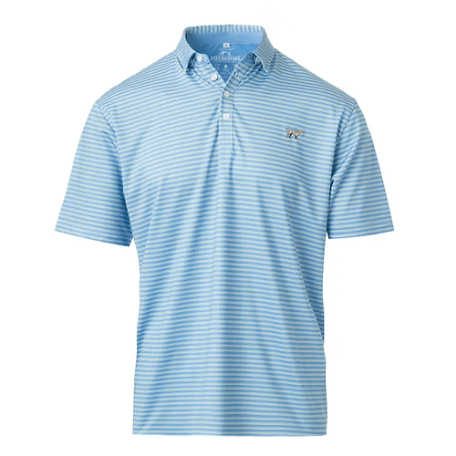 Fieldstone Carlisle Polo Blue/Green - Abbies Place