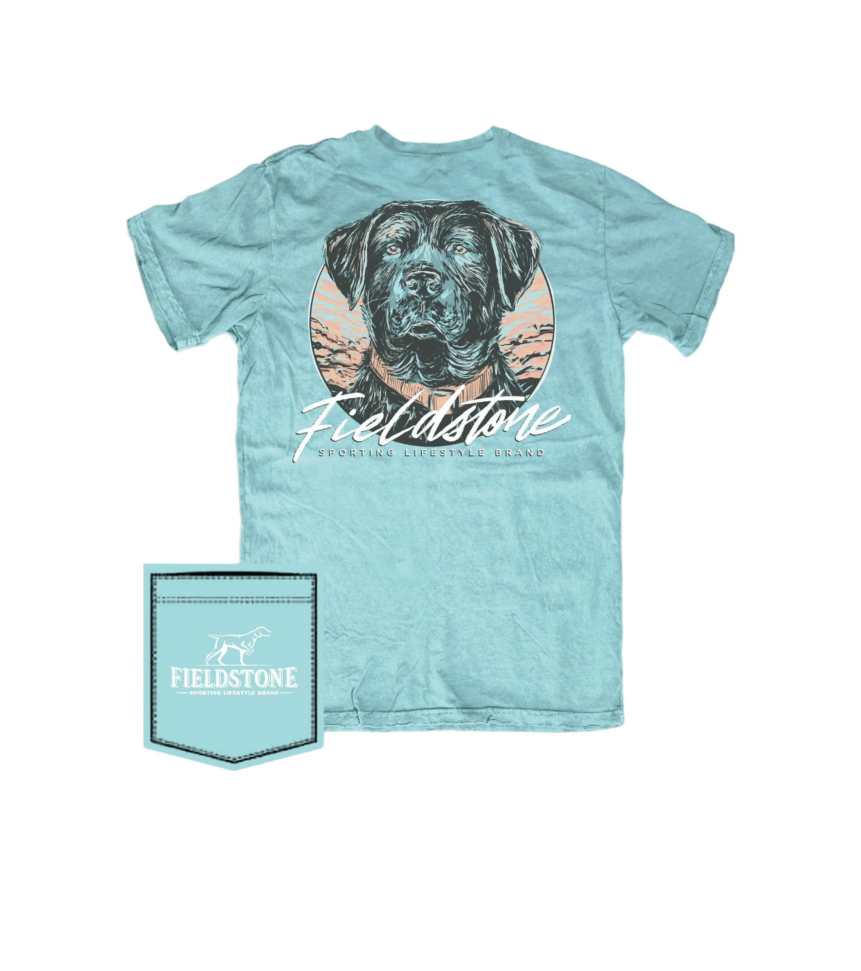 Fieldstone Sunset Lab Tee - Abbies Place