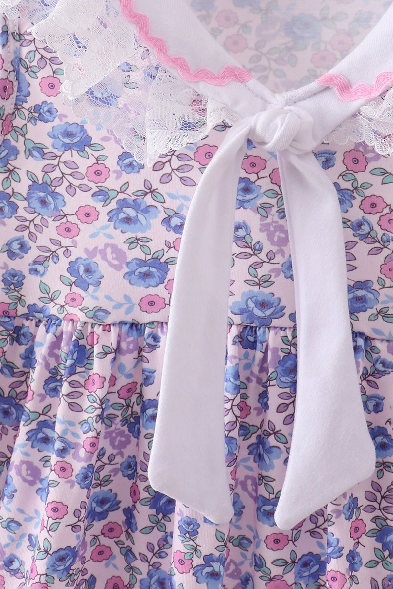 Floral Lace Dress - Abbies Place