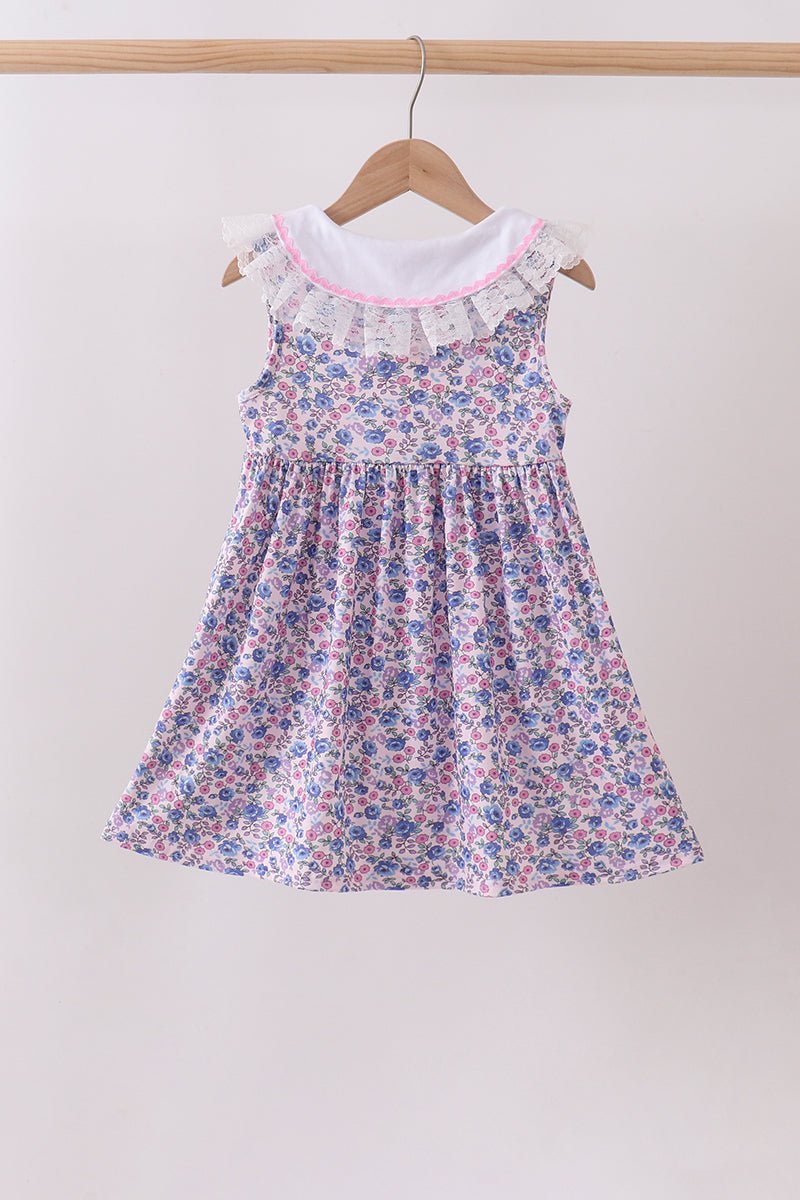 Floral Lace Dress - Abbies Place