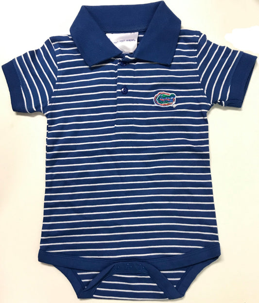 Florida Jersey Stripe Golf Creeper - Abbies Place